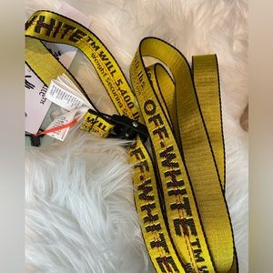 Off-White industrial logo webbing belt